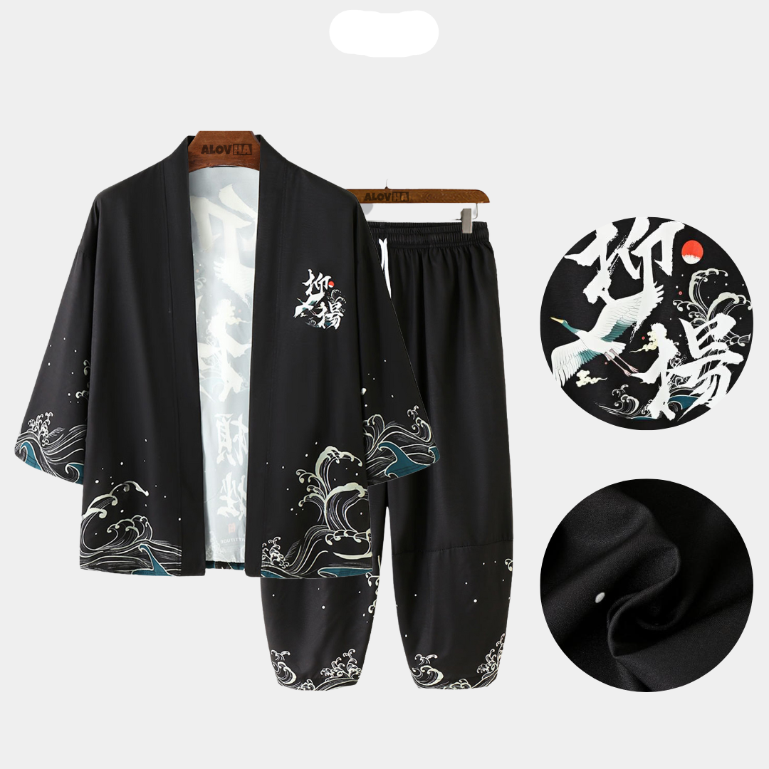 AYZITKA Vintage Kimono Set