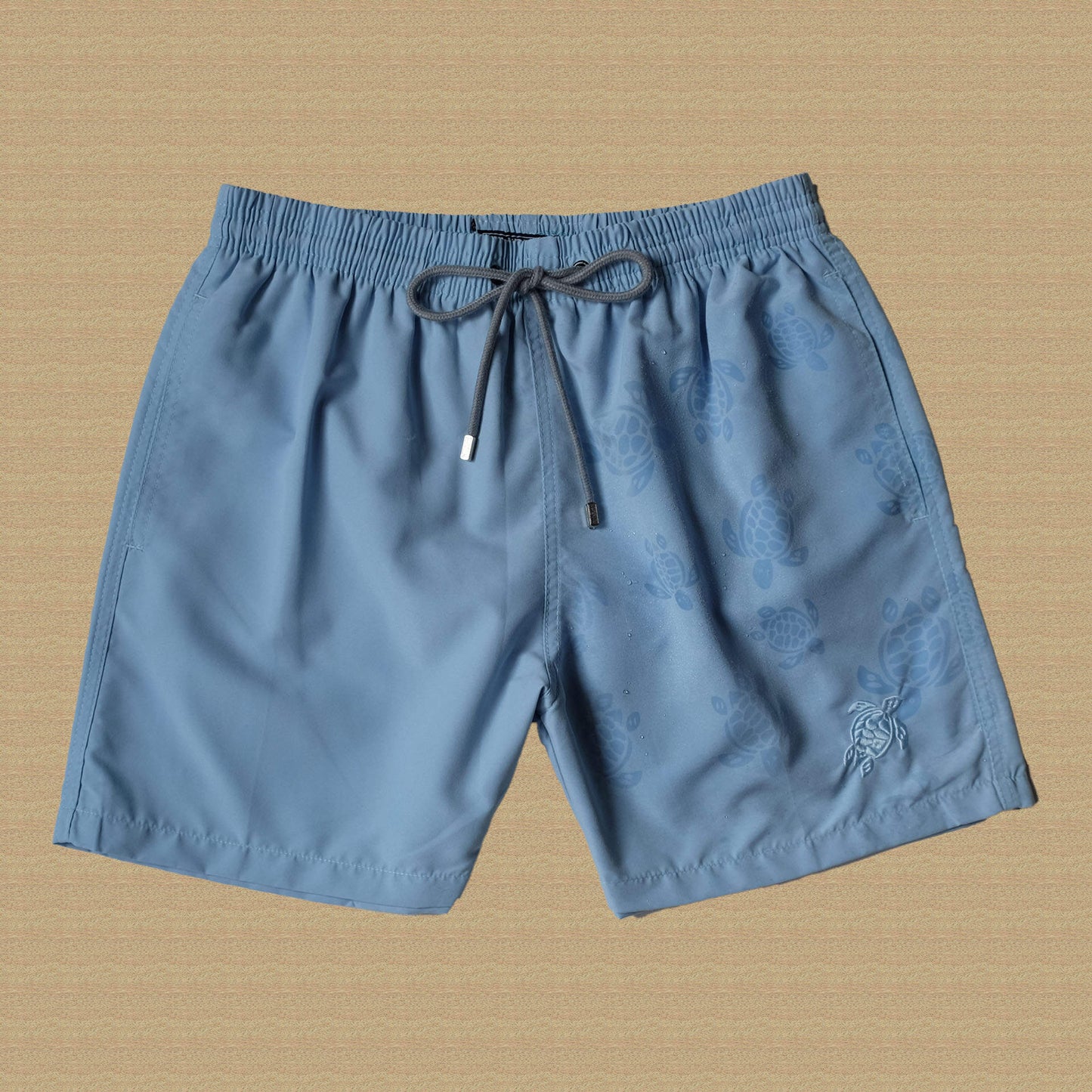 AYZITKA Kaplumbağa Desenli Deniz Şortu