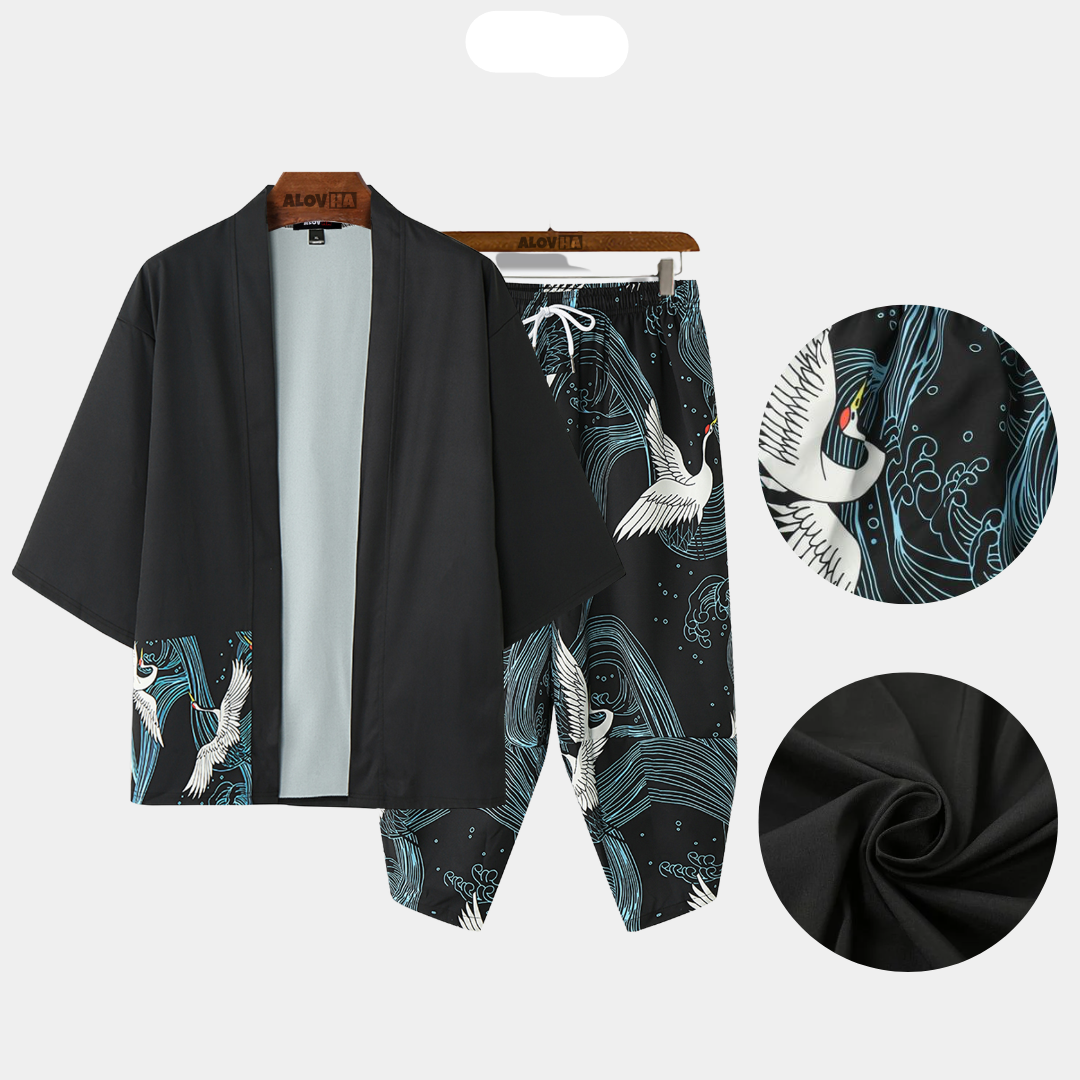 AYZITKA Egzotik Gömlek Şort Seti