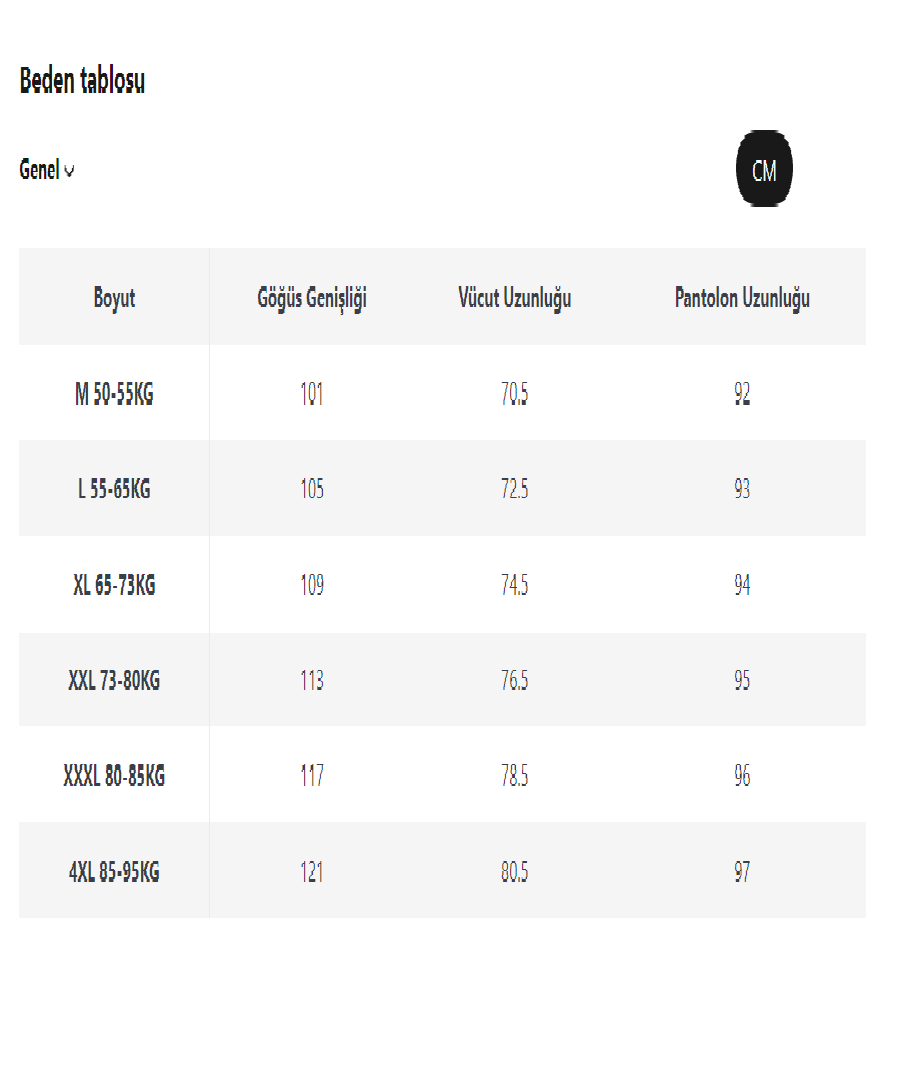 V-Nıck Eşofman Takımı