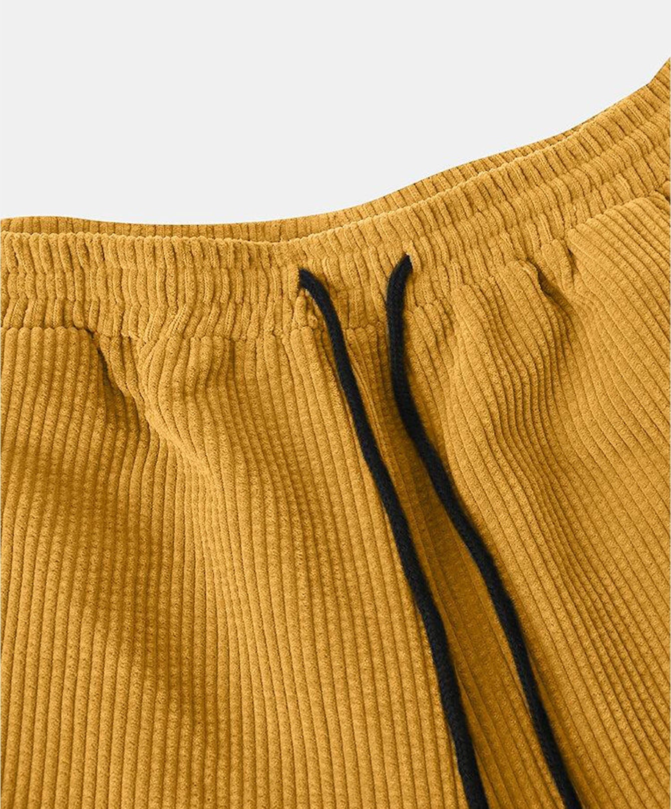 AYZITKA Dik Fitilli Pamuk Gömlek Şort Set