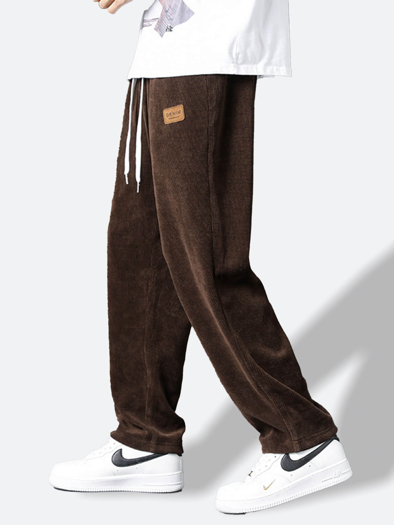 AYZITKA Siyah Yamalı Eşofman Altı