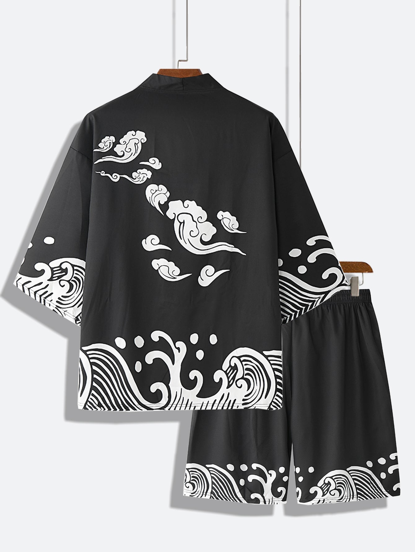 AYZITKA Duman Desenli Kimono Set