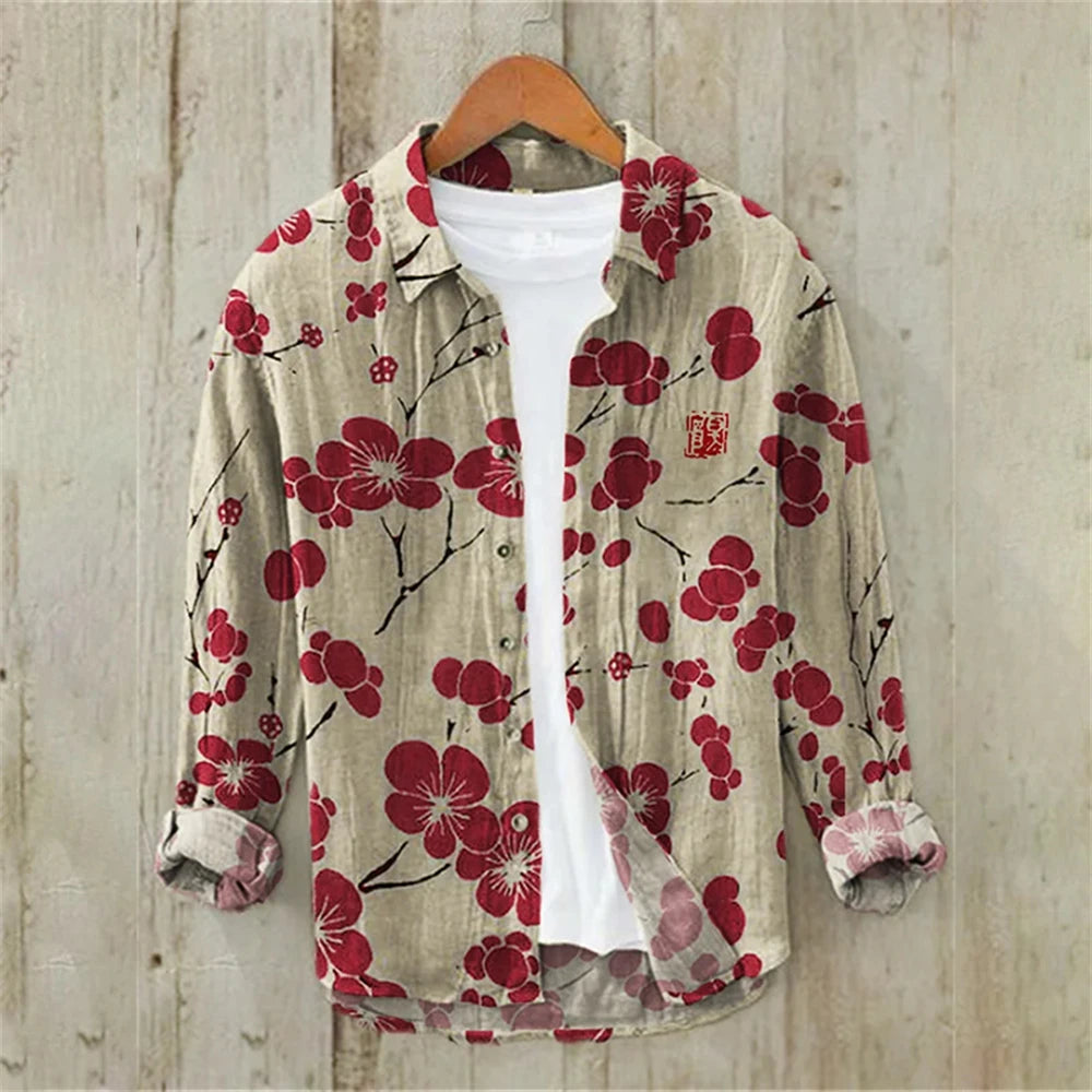 AYZITKA Japanese Retro Gömlek