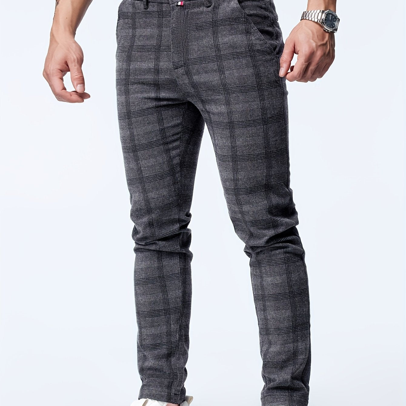 AYZITKA Casual Ekose Pantolon