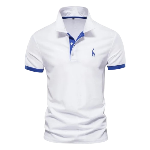 AYZITKA Polo Yaka Çift Renk T-shirt