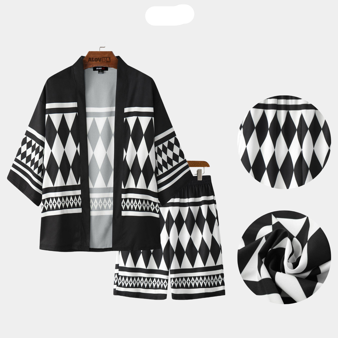 AYZITKA Tırtıl Gömlek Şort Set