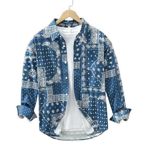 AYZITKA Desenli Pamuk Gömlek