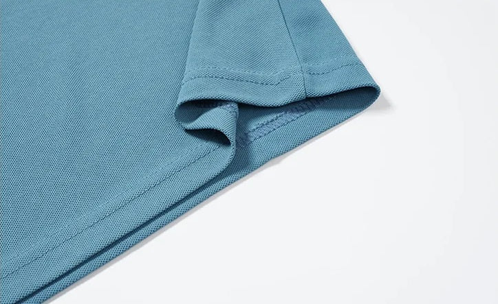 AYZITKA Nakış Desenli Polo Yaka T-shirt