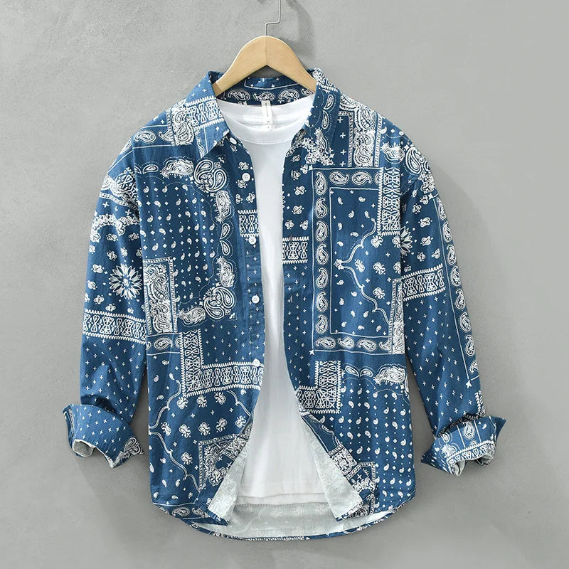 AYZITKA Desenli Pamuk Gömlek