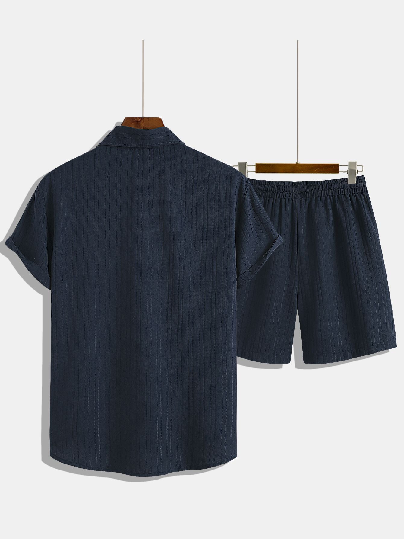 AYZITKA Düz Renk Gömlek Şort Seti