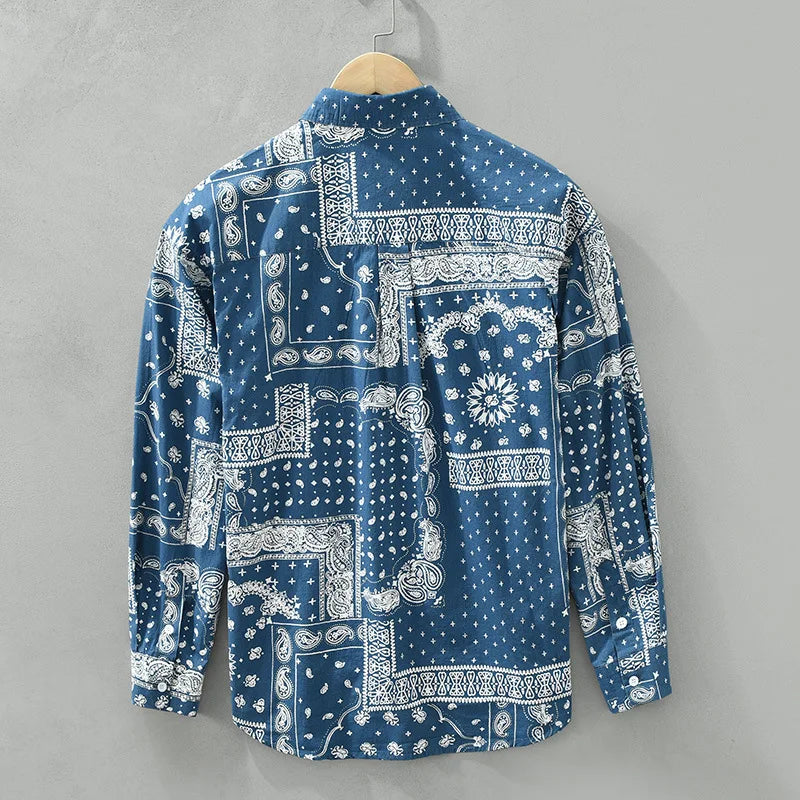 AYZITKA Desenli Pamuk Gömlek