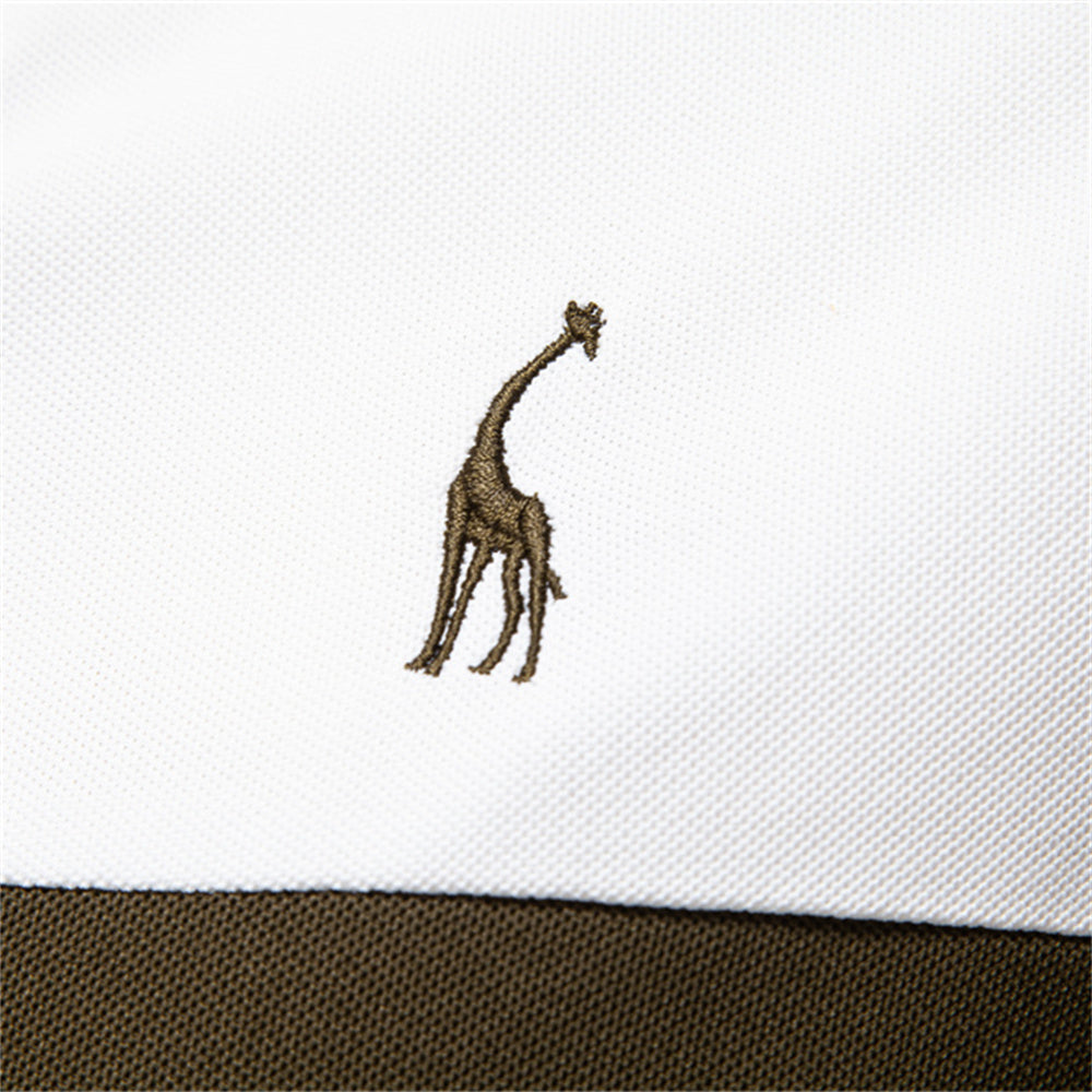 AYZITKA Çizgili Polo Yaka T-shirt