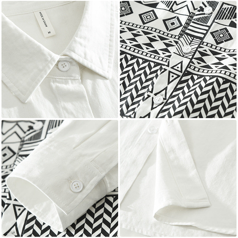 AYZITKA Yamalı Gömlek