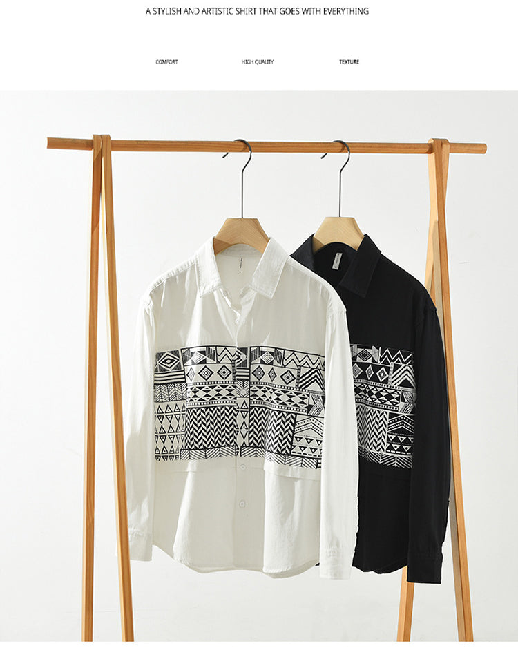 AYZITKA Yamalı Gömlek