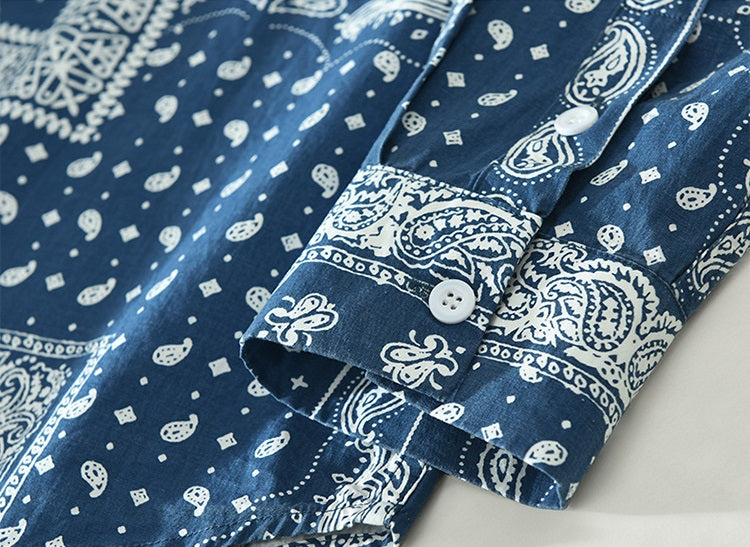 AYZITKA Desenli Pamuk Gömlek