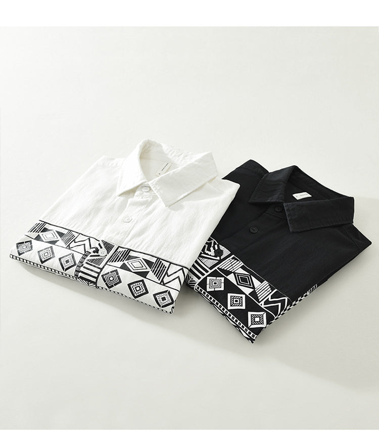 AYZITKA Yamalı Gömlek