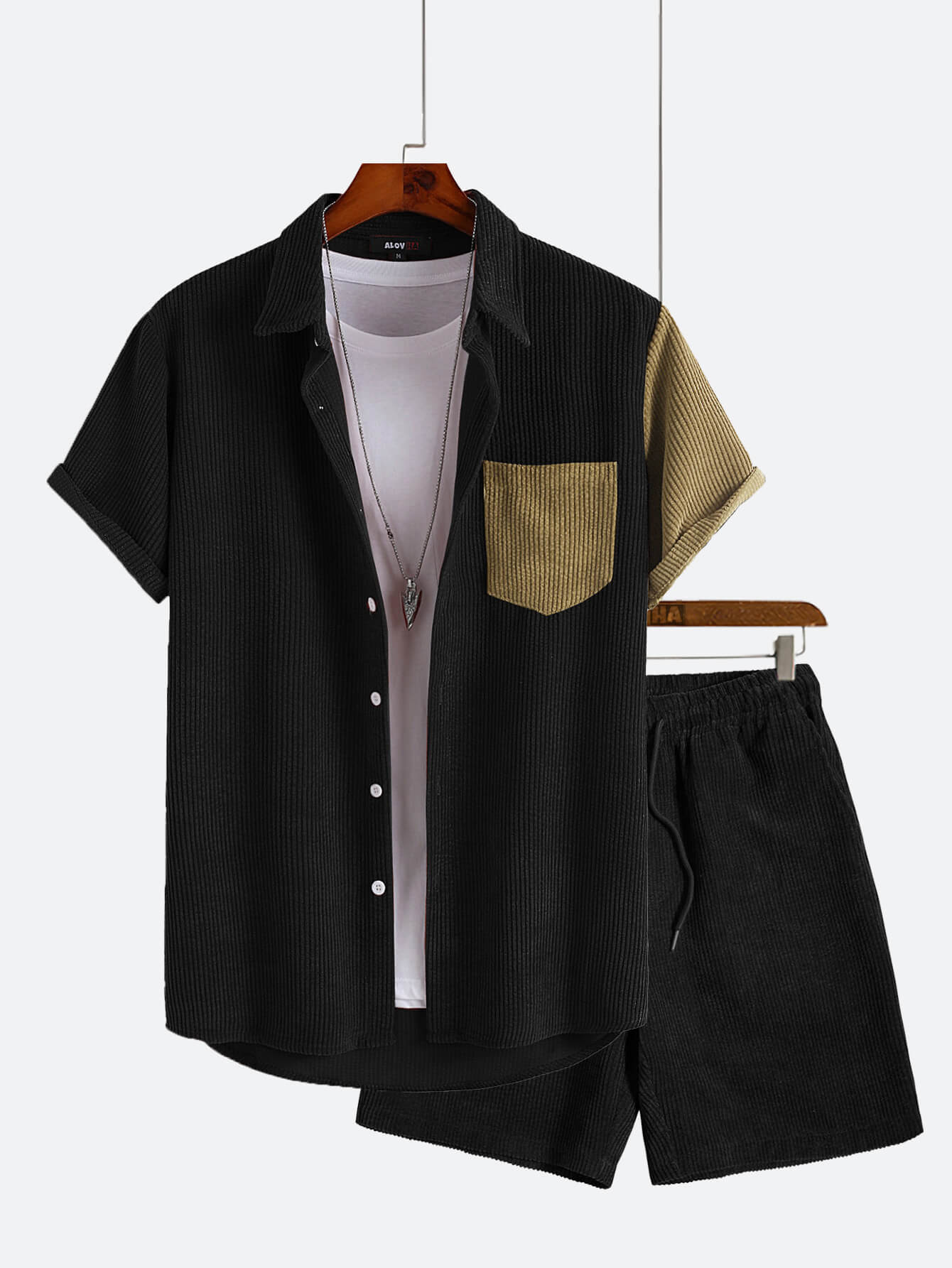 AYZITKA Keten Gömlek Şort Seti