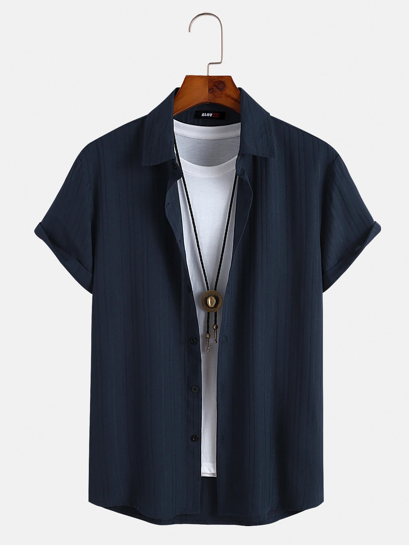 AYZITKA Düz Renk Gömlek Şort Seti