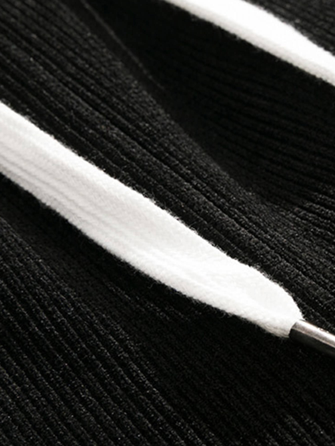 AYZITKA Siyah Yamalı Eşofman Altı