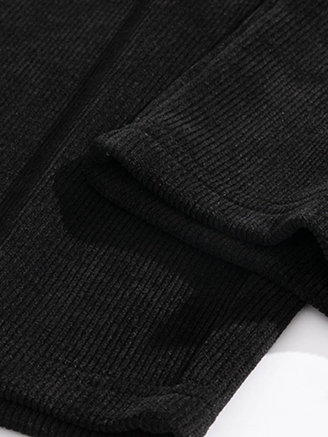 AYZITKA Siyah Yamalı Eşofman Altı