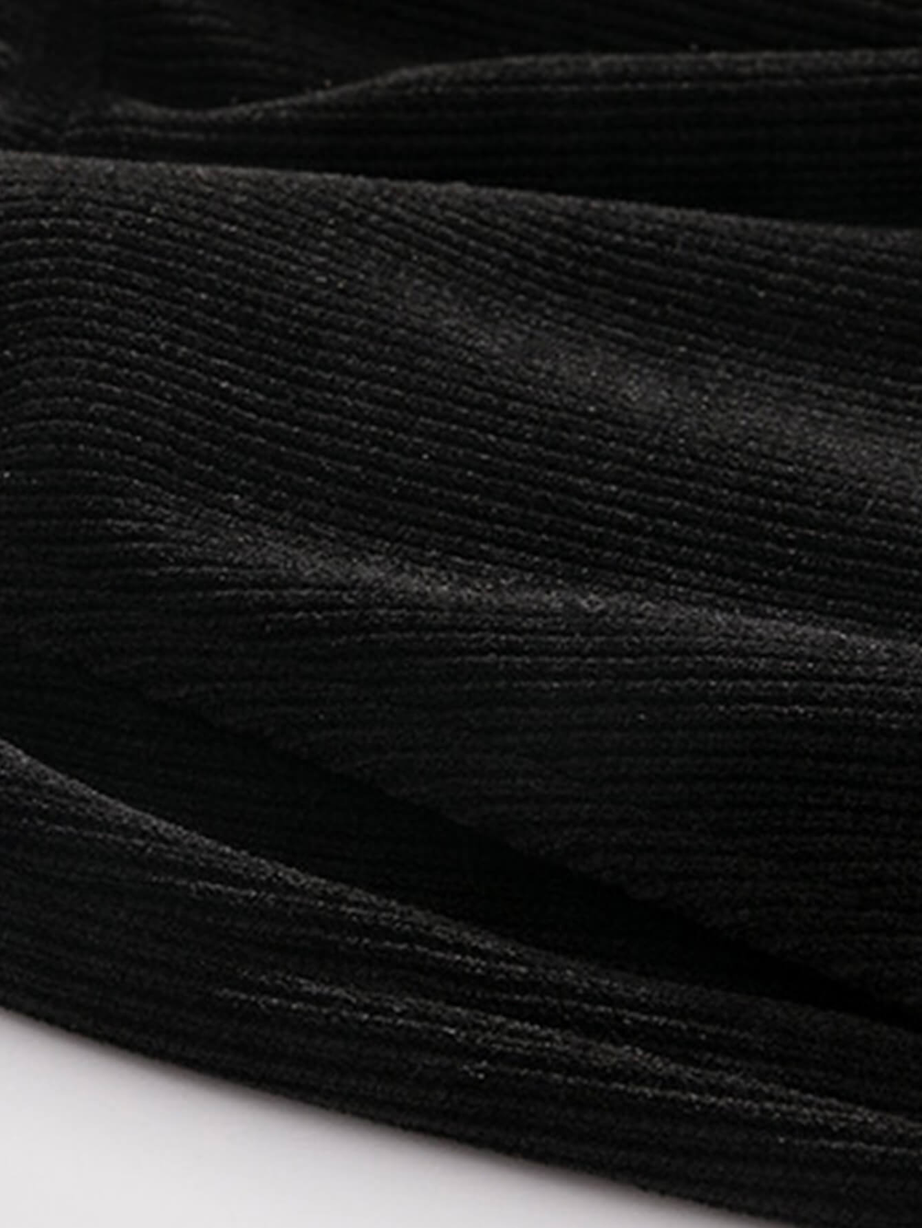 AYZITKA Siyah Yamalı Eşofman Altı