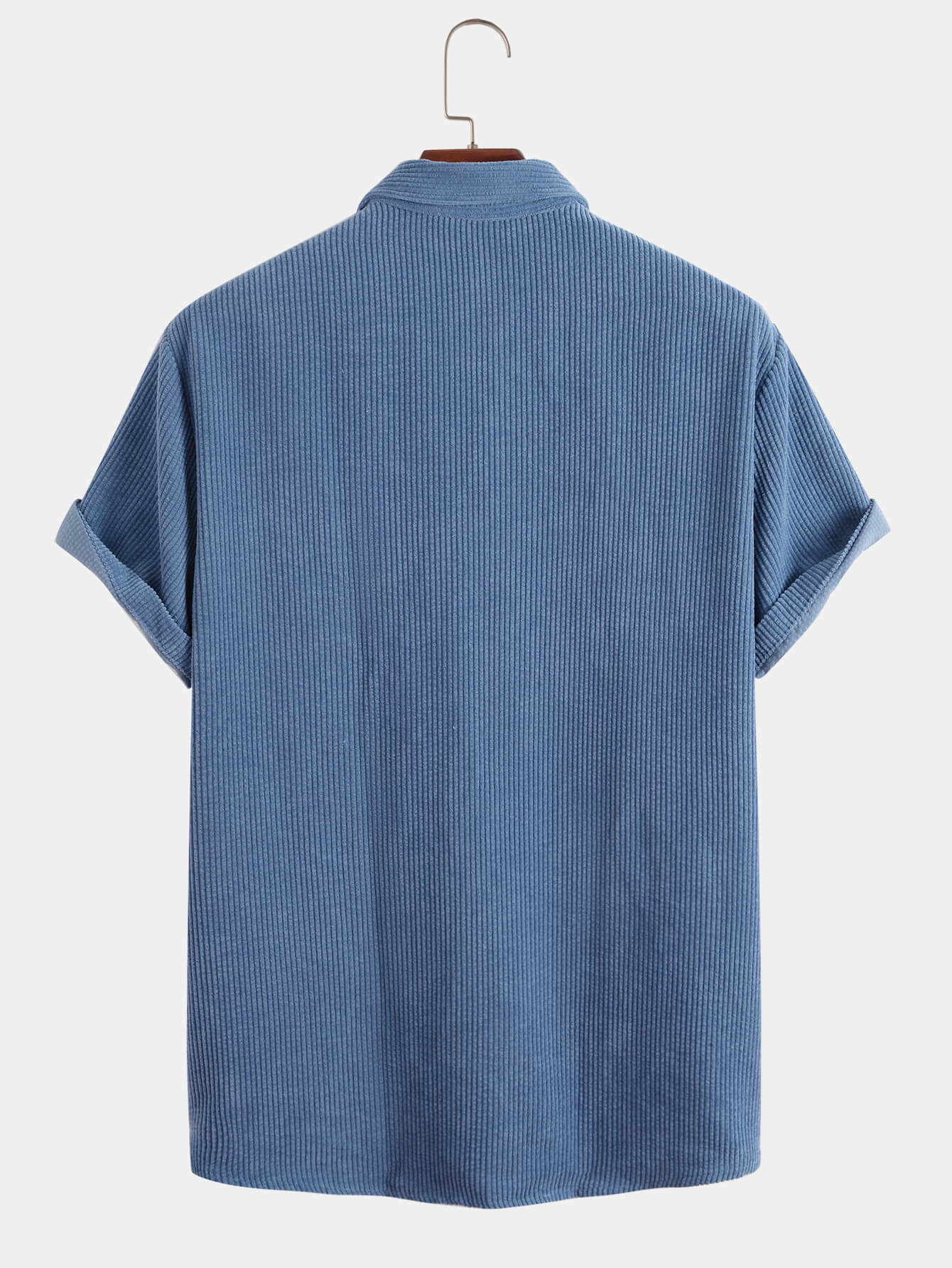 AYZITKA Kadife Kısa Kollu Gömlek