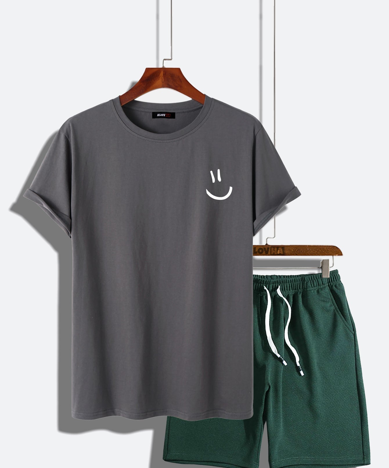 AYZITKA Keten T-shirt Şort Seti