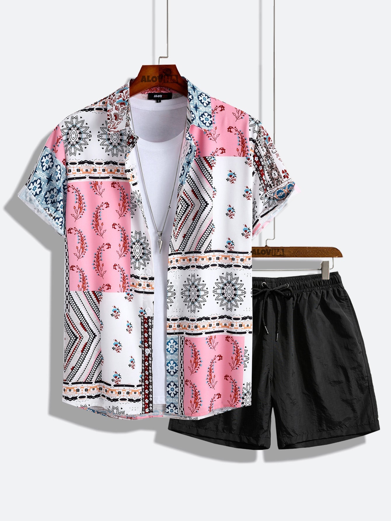 AYZITKA Kore Gömlek Şort Set