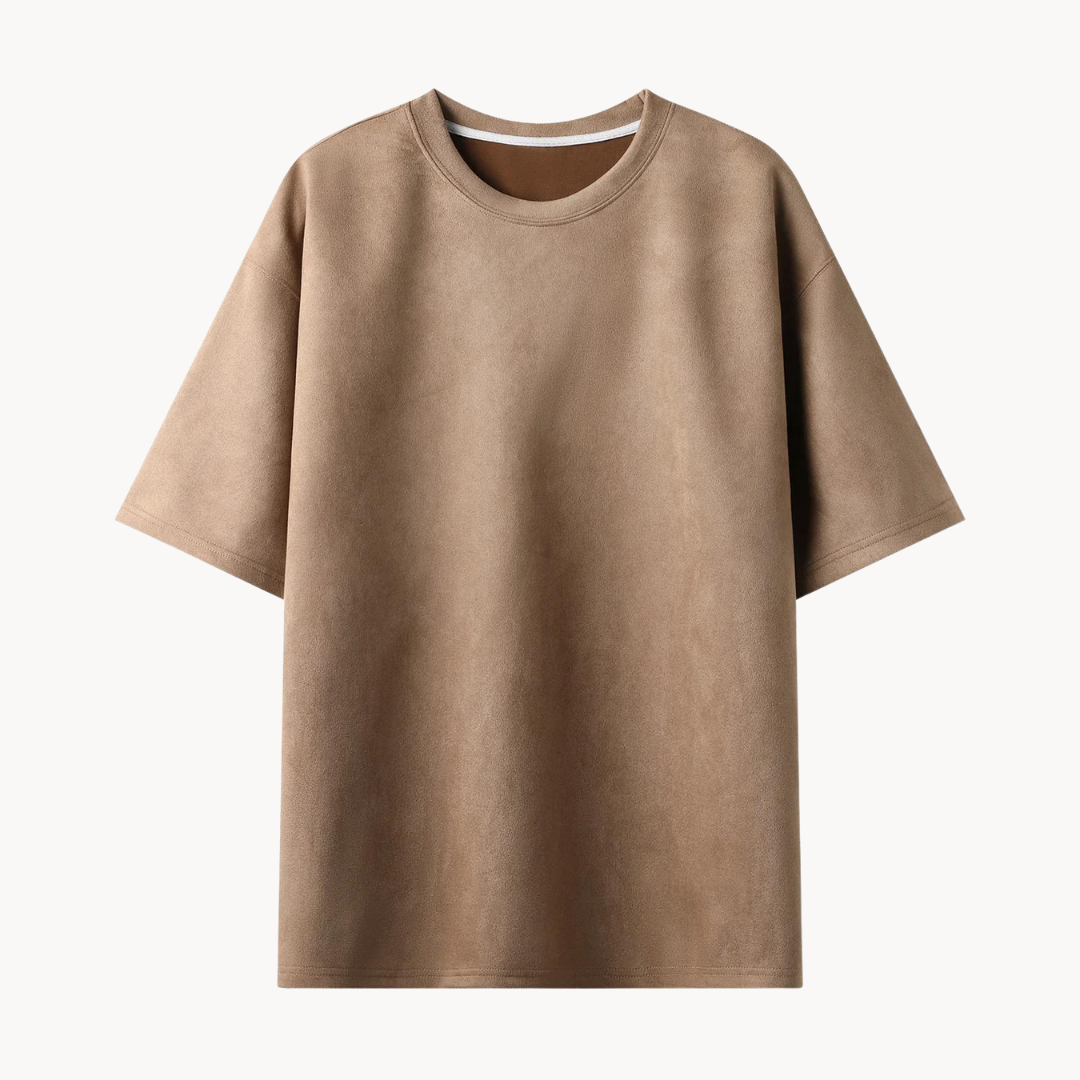 AYZITKA Suede T-Shirt