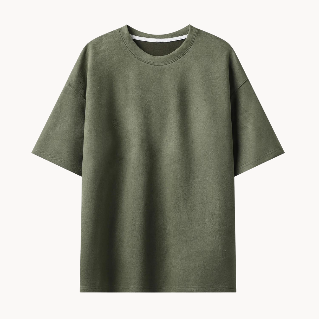 AYZITKA Suede T-Shirt
