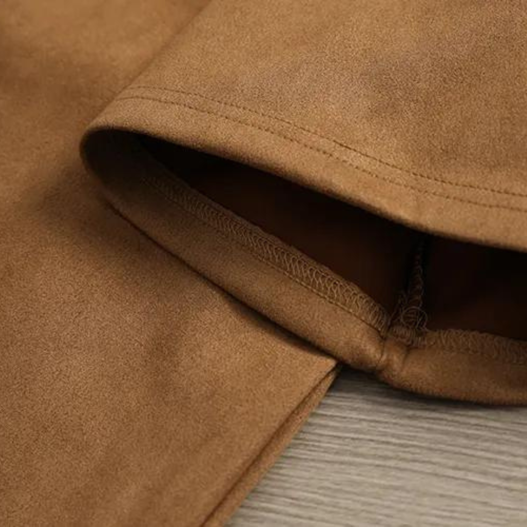 AYZITKA Suede T-Shirt