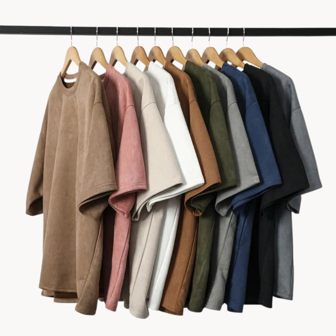 AYZITKA Suede T-Shirt