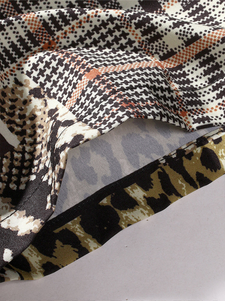 AYZITKA Leopar Gömlek