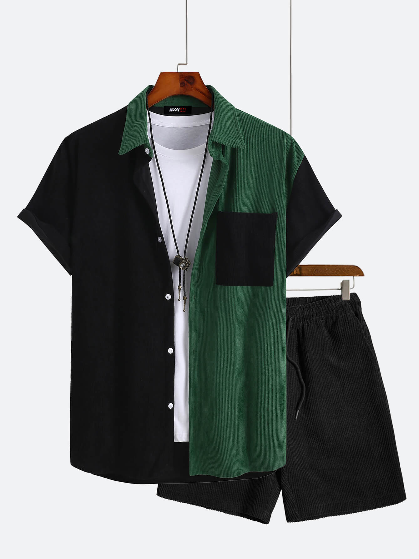 AYZITKA Mono Gömlek Şort Set