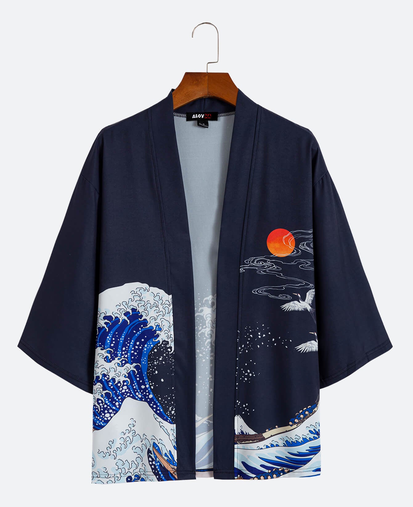 AYZITKA Deniz Desenli Kimono Set