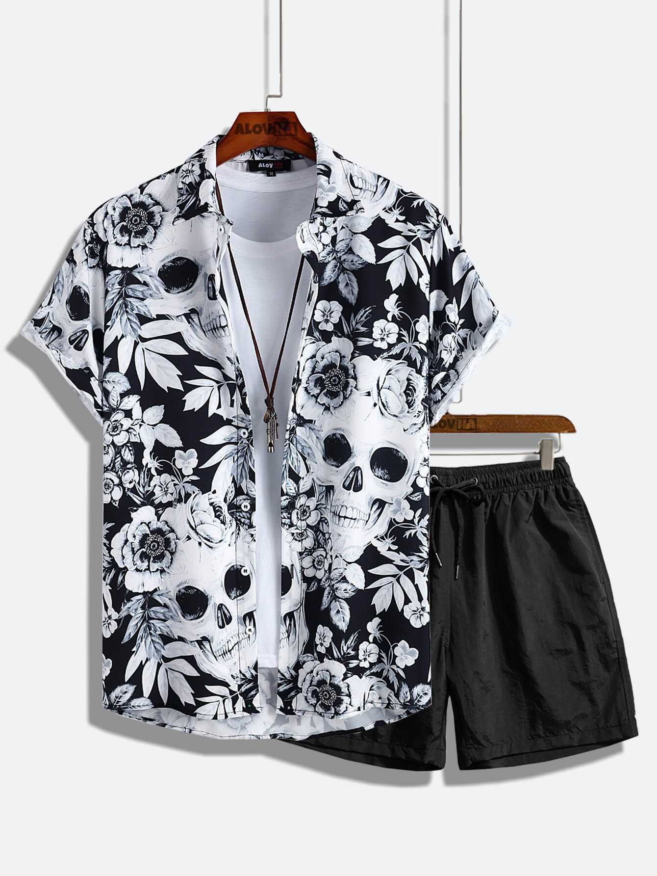 AYZITKA Çiçek Desenli Gömlek Şort Seti