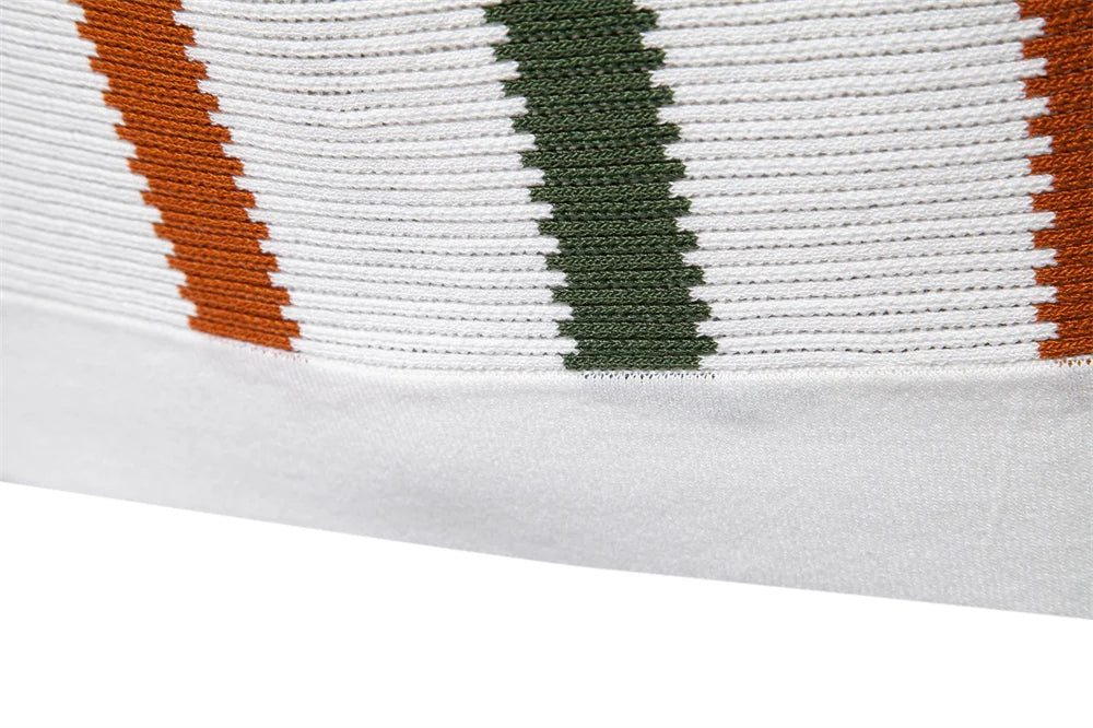 AYZITKA Dik Çizgili Polo Yaka T-shirt