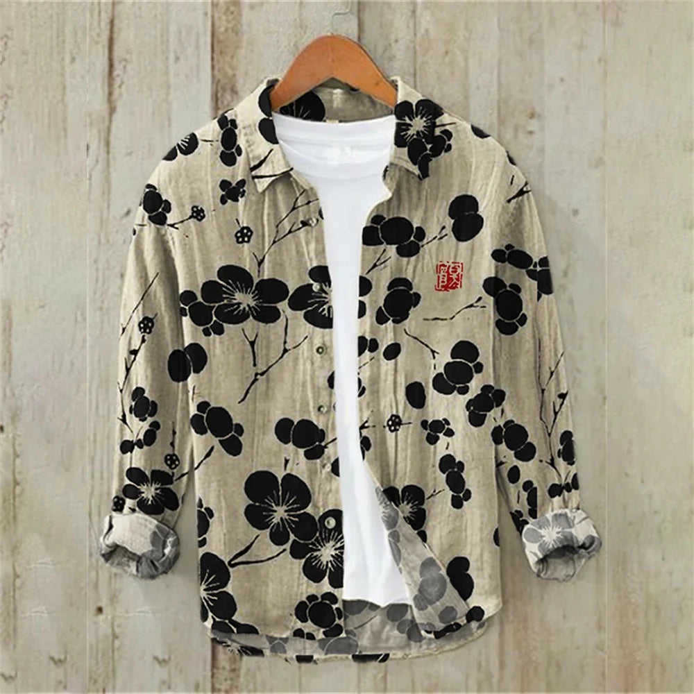 AYZITKA Japanese Retro Gömlek