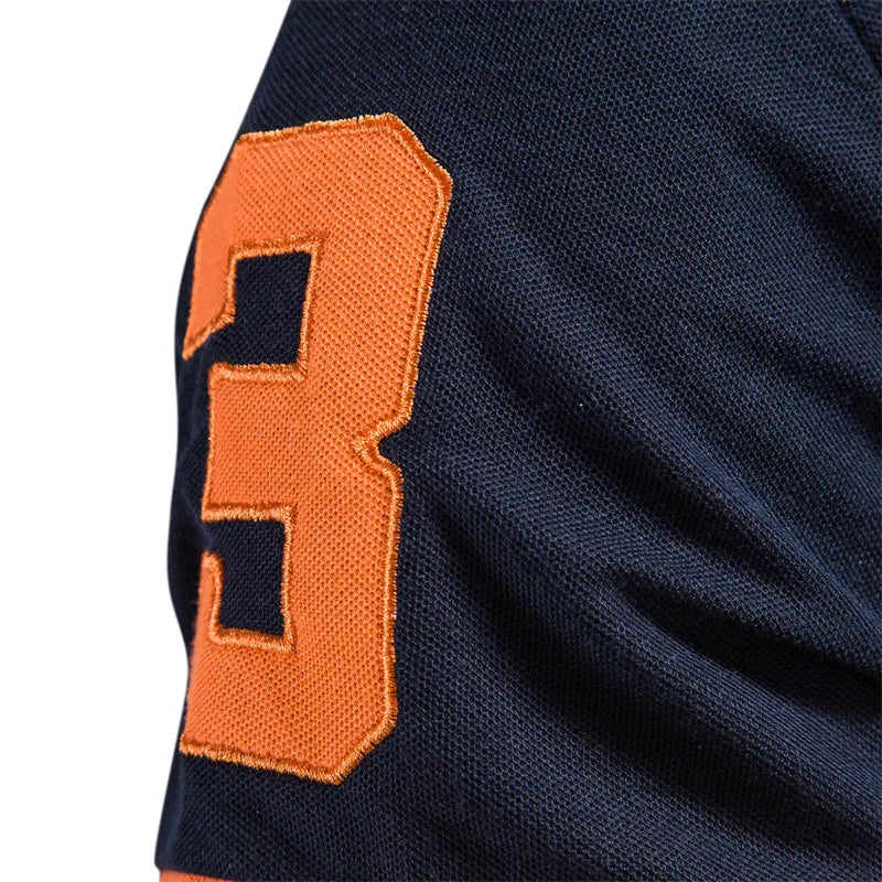 AYZITKA Polo Yaka Çift Renk T-shirt