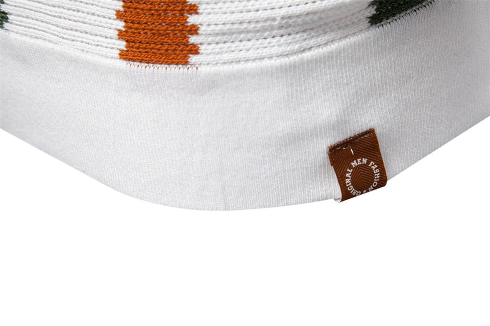 AYZITKA Dik Çizgili Polo Yaka T-shirt