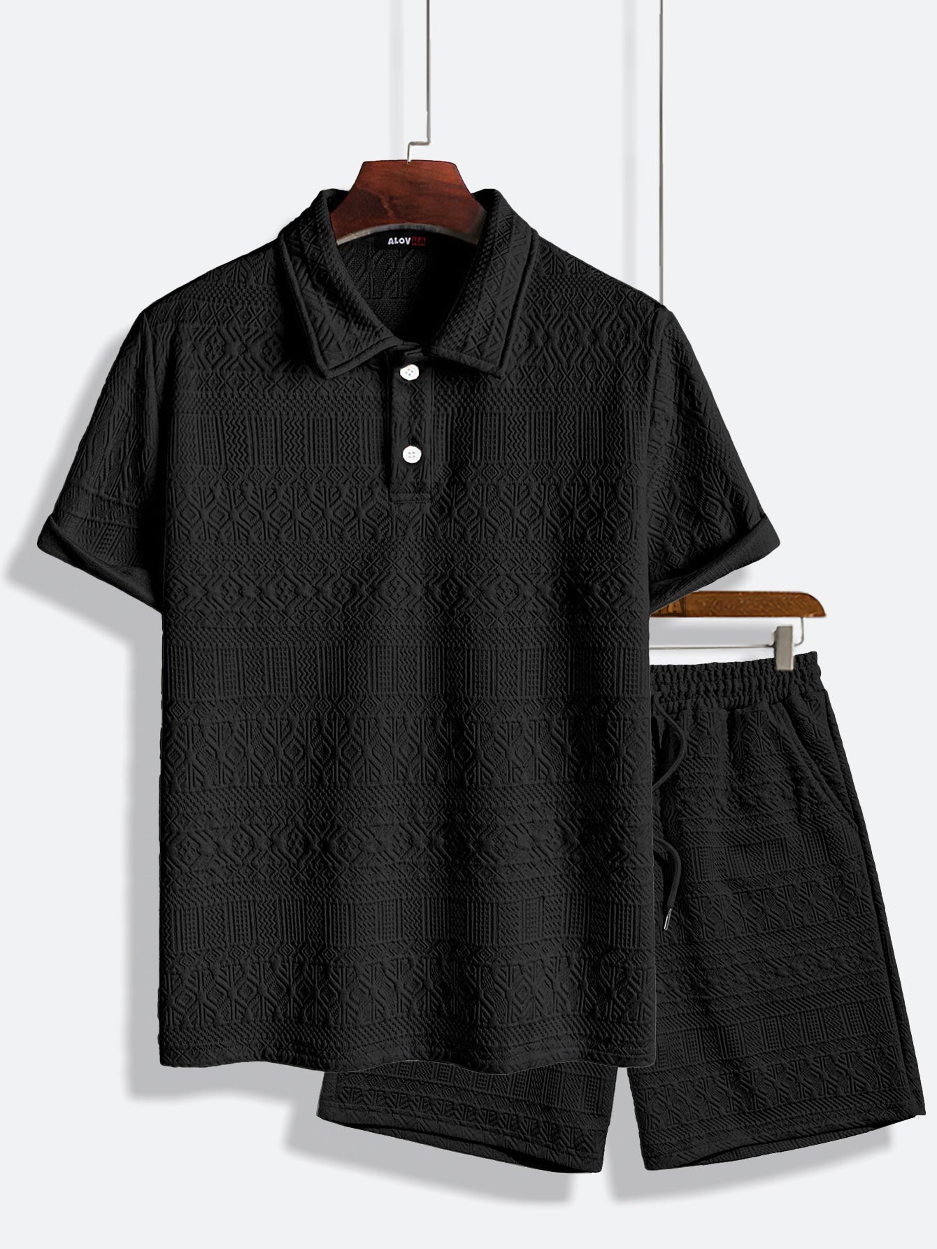 AYZITKA Siyah T-shirt Şort Set