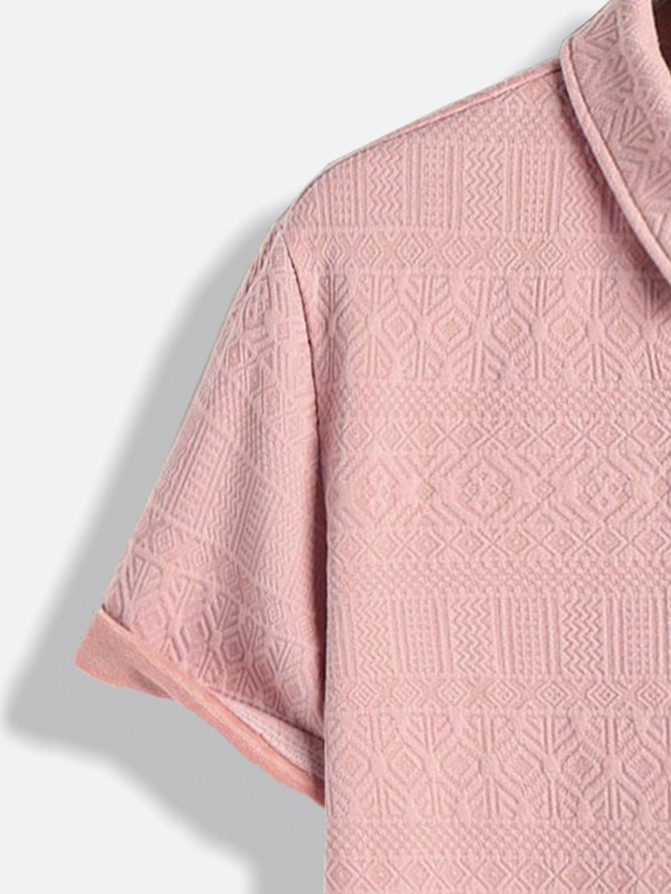 AYZITKA Pembe Keten T-shirt Şort Seti