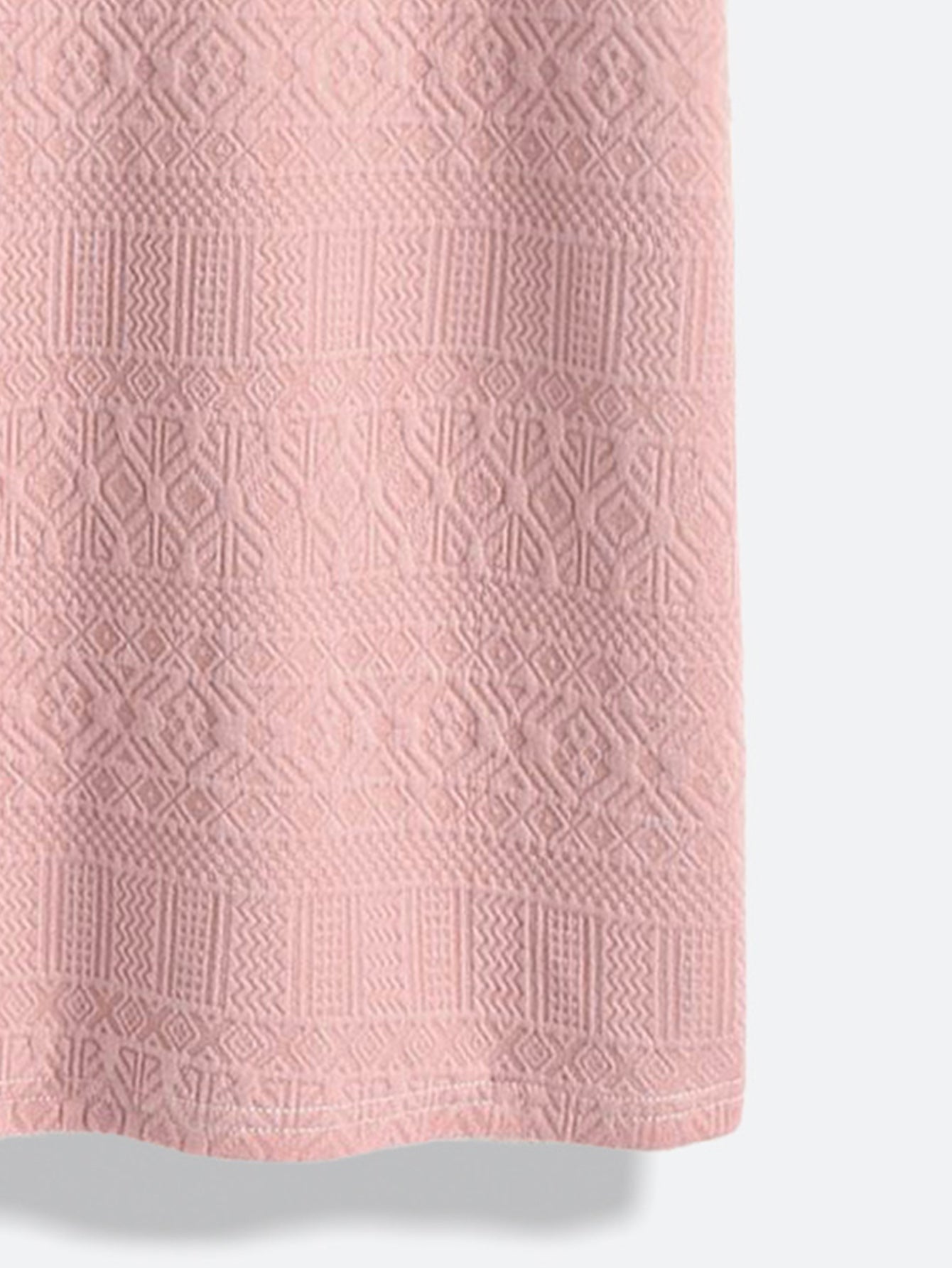 AYZITKA Pembe Keten T-shirt Şort Seti