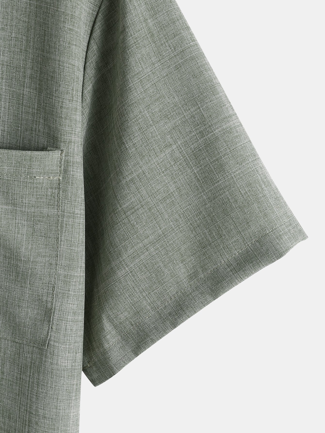 AYZITKA Yeşil Gömlek Şort Seti